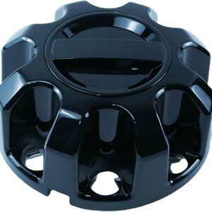 NEW 19-25 F250 F350 Super Duty Gloss Black Rear Center Wheel Cover Hub Cap
